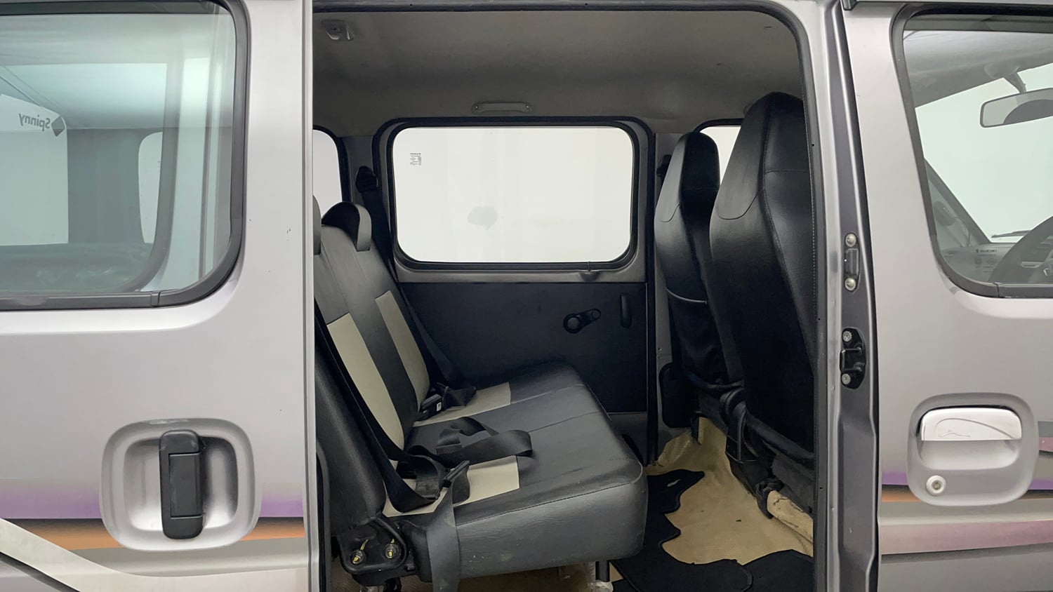 Used 2023 Maruti Suzuki Eeco 5 STR AC Petrol Manual interior RIGHT SIDE REAR DOOR CABIN VIEW