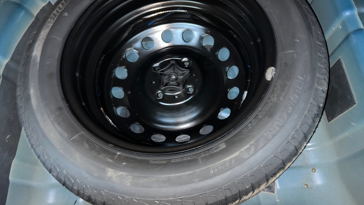 Used 2022 Tata Nexon XZA Plus (HS) Petrol Automatic tyres SPARE TYRE VIEW
