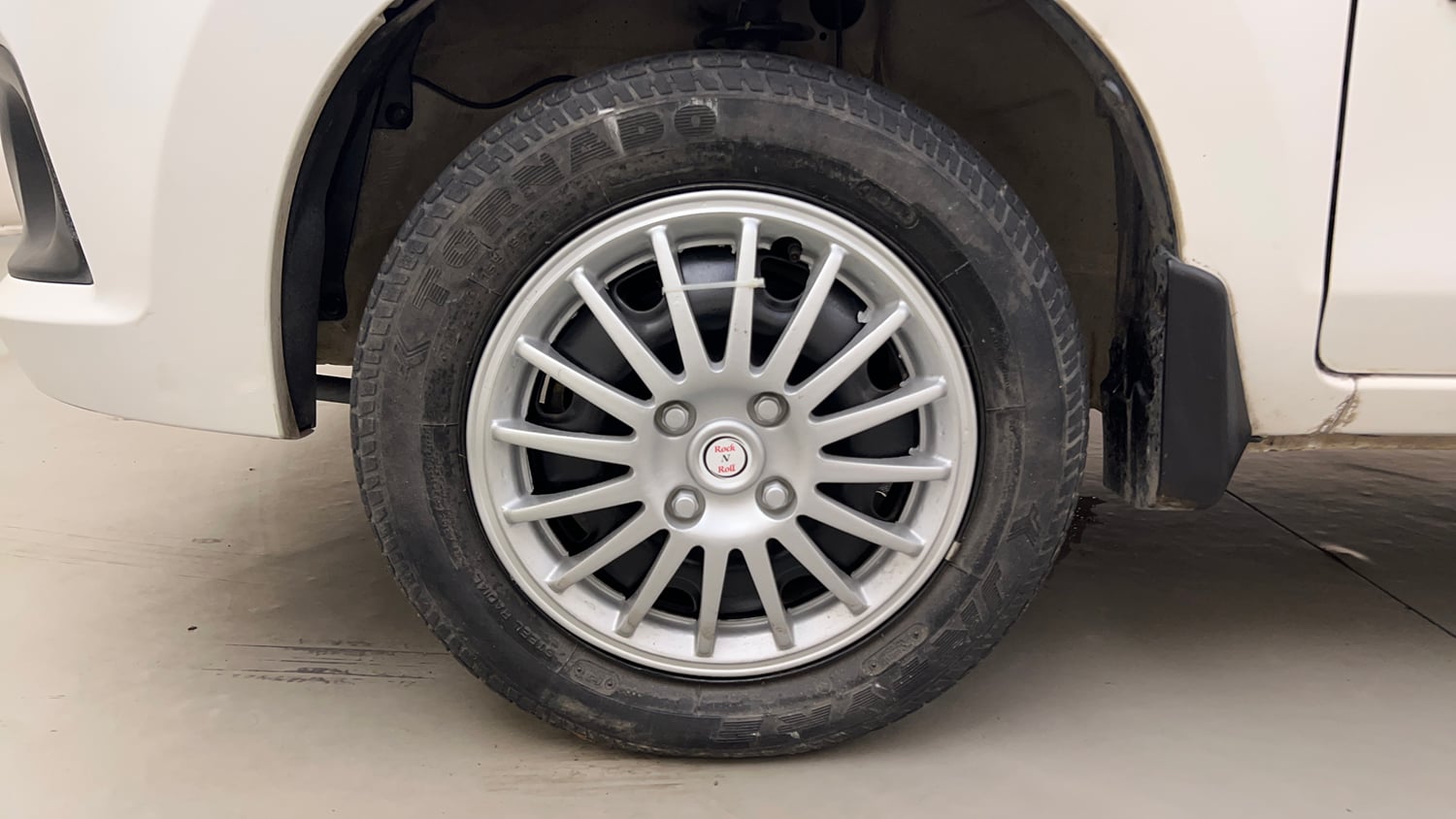 Used 2019 Maruti Suzuki Alto K10 VXi AMT Petrol Automatic tyres LEFT FRONT TYRE RIM VIEW