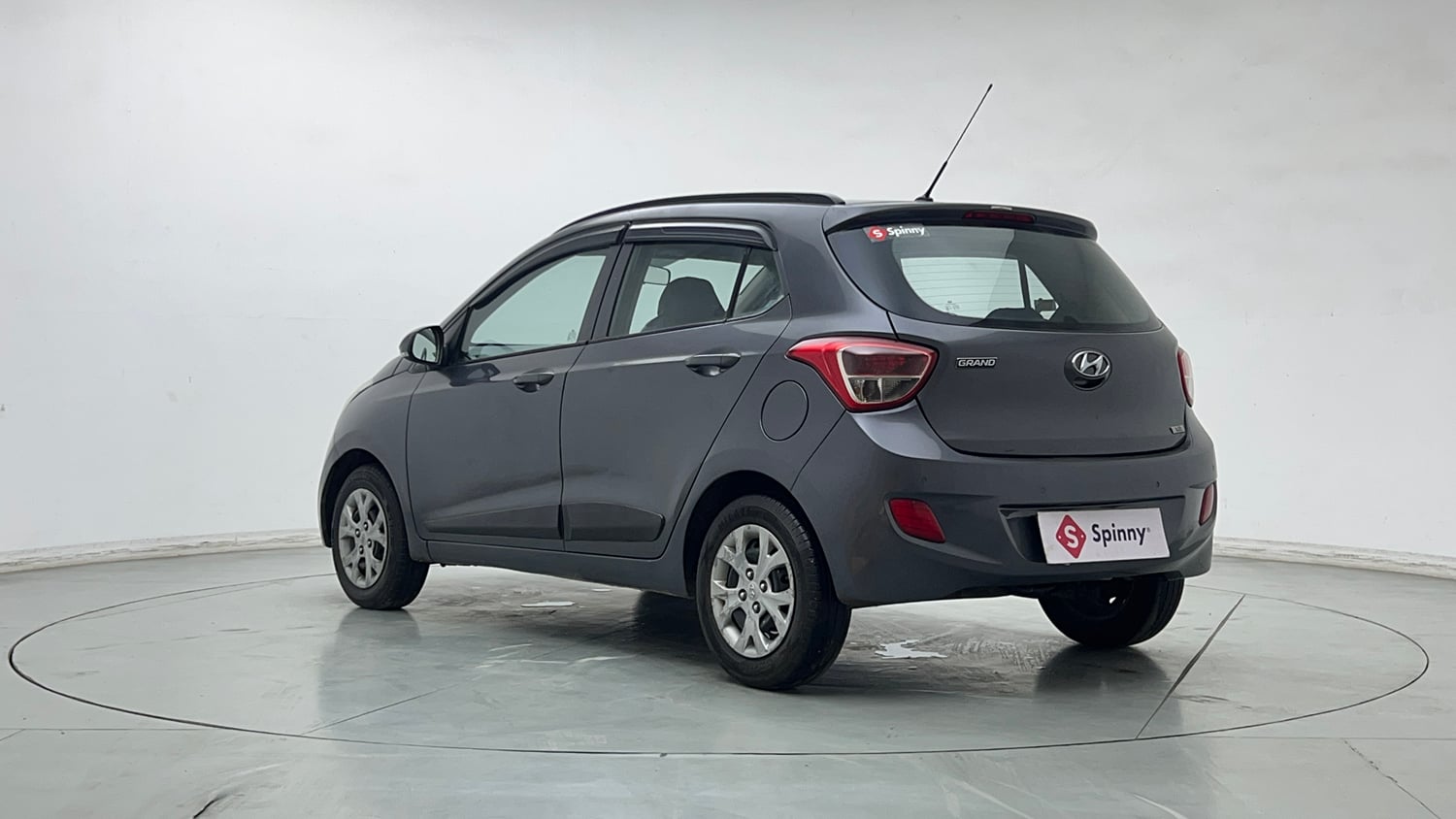 Used 2016 Hyundai Grand i10 Sportz 1.2 Kappa VTVT Petrol Manual exterior LEFT REAR CORNER VIEW