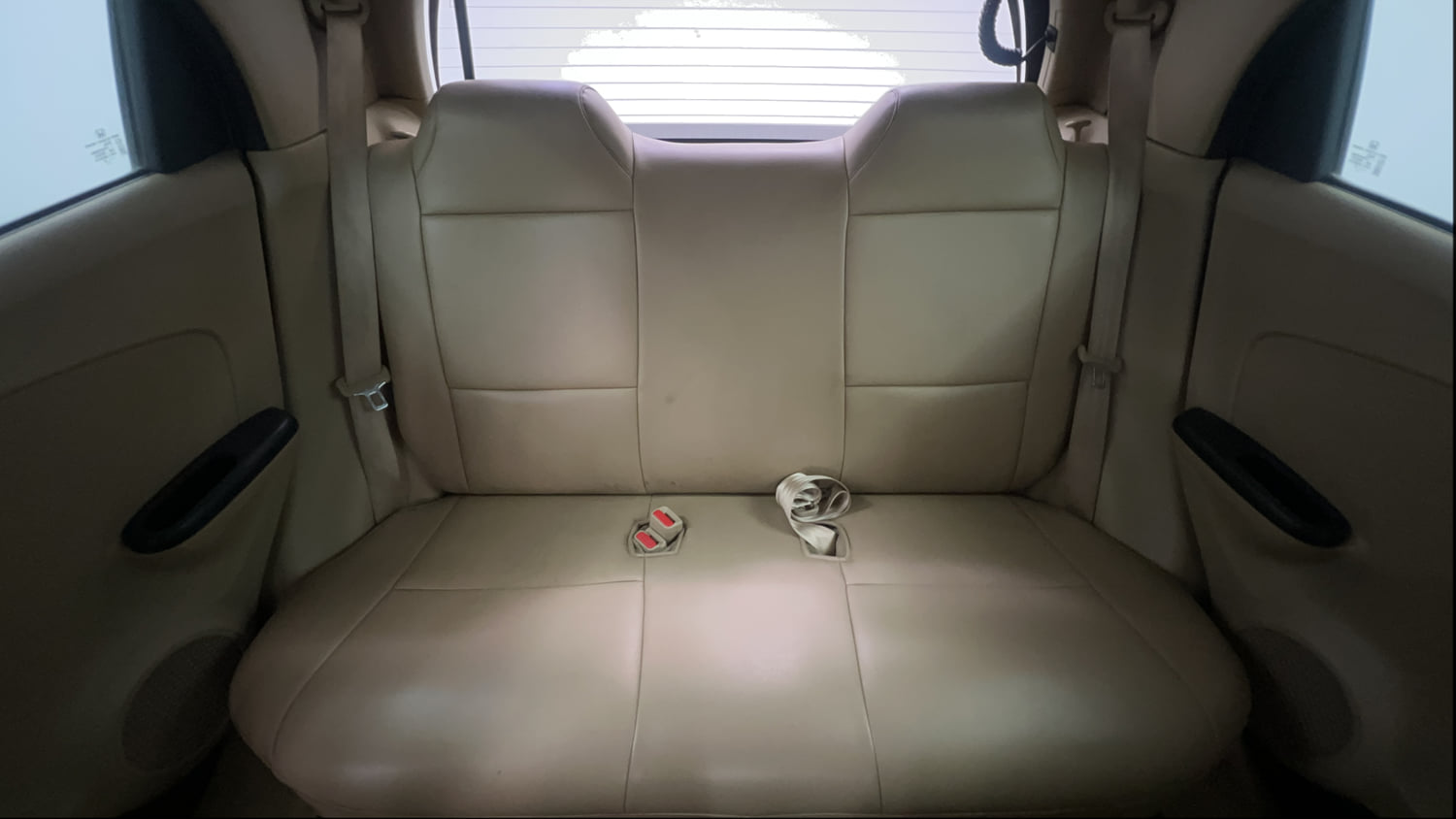 Used 2015 Honda Brio S MT Petrol Manual interior REAR SEAT CONDITION VIEW