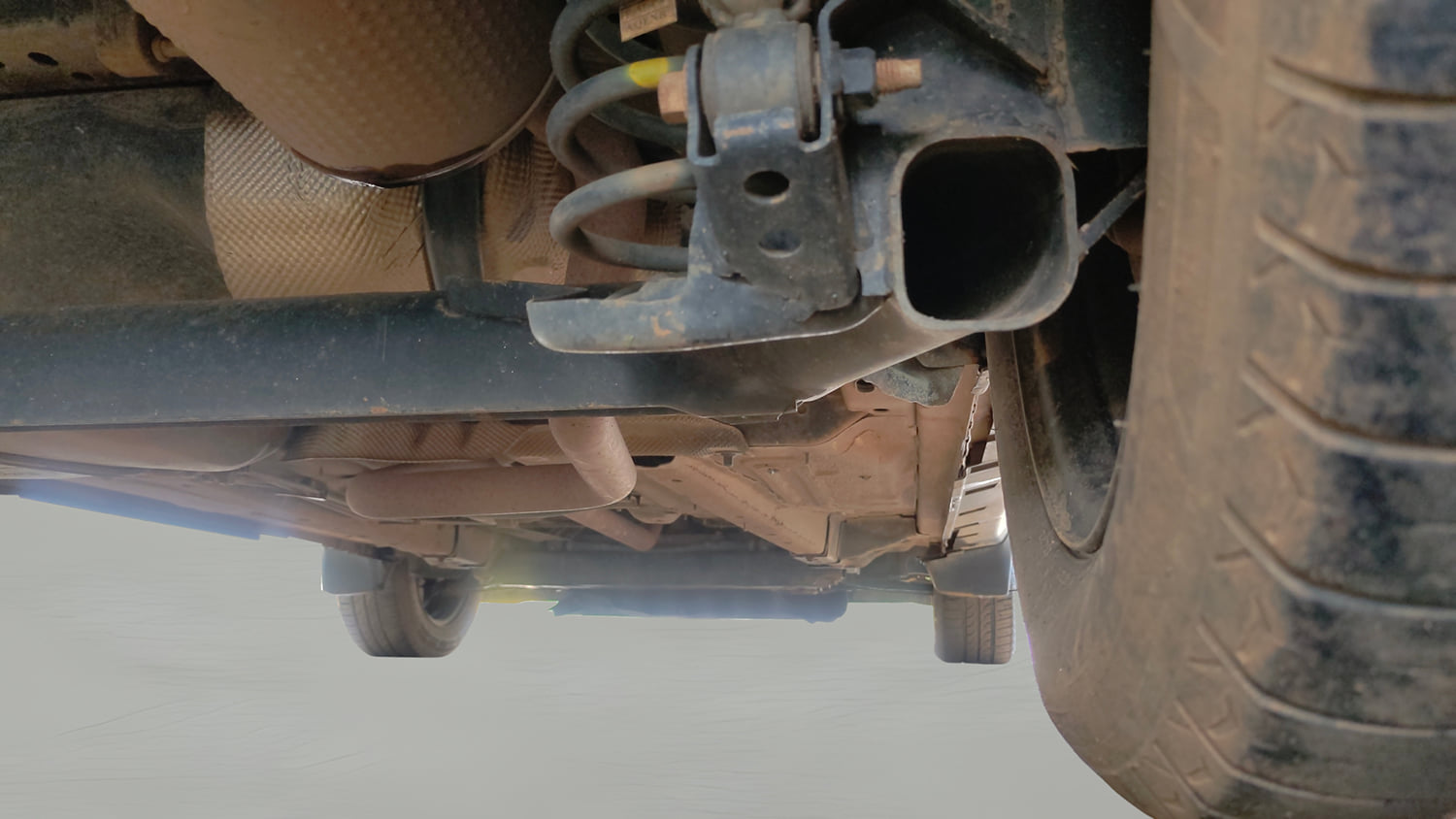 Used 2020 Ford EcoSport Ambiente 1.5L TDCi Diesel Manual extra REAR RIGHT UNDERBODY VIEW