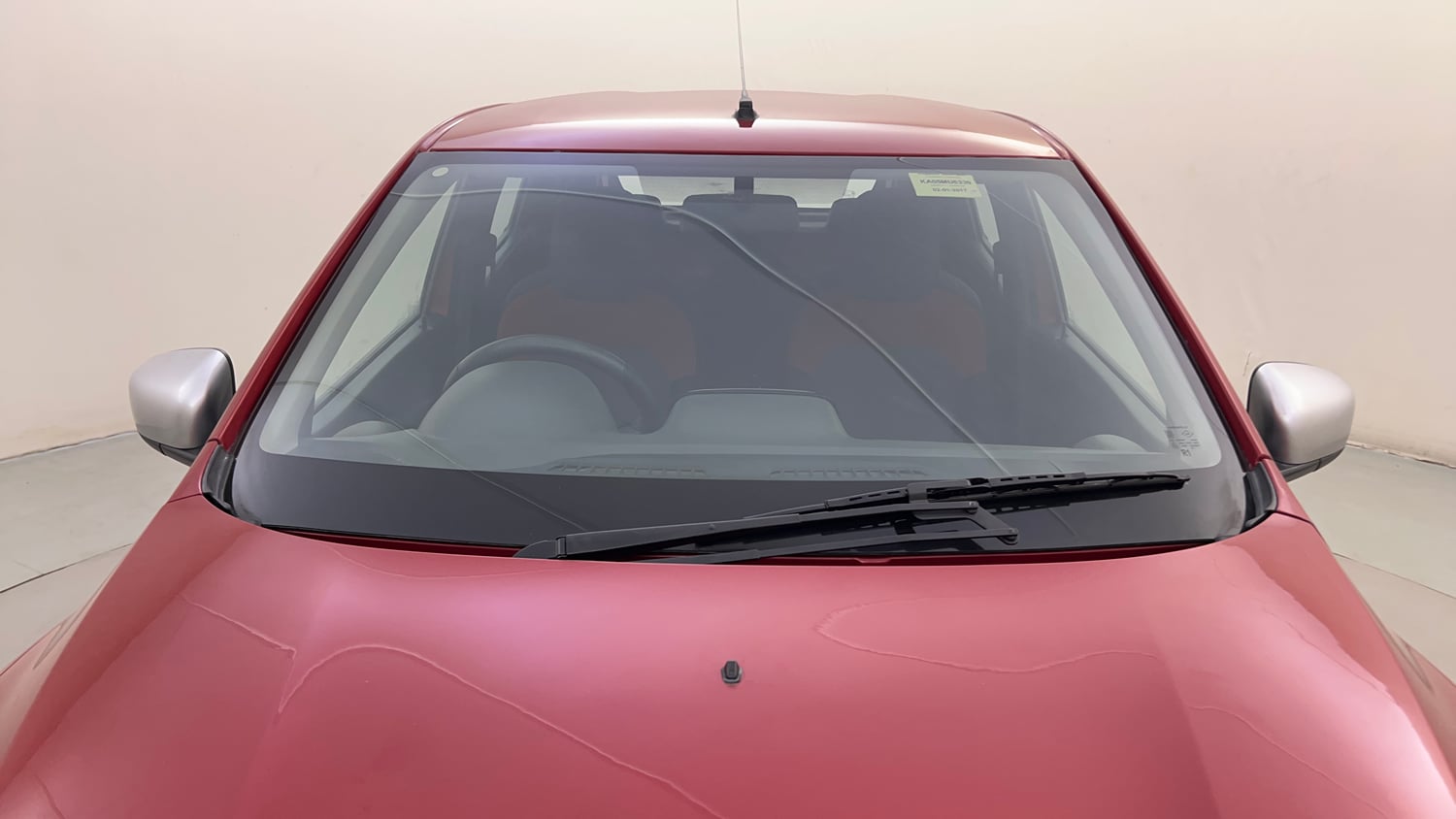 Used 2017 Renault Kwid 1.0 RXT AMT Opt Petrol Automatic exterior FRONT WINDSHIELD VIEW