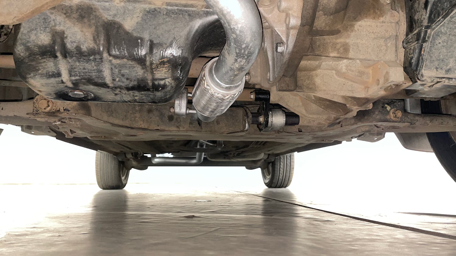 Used 2019 Ford EcoSport Titanium 1.5L TDCi Diesel Manual extra FRONT LEFT UNDERBODY VIEW
