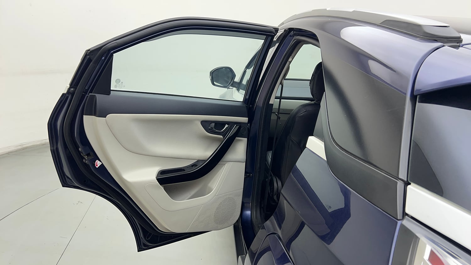 Used 2022 Tata Nexon XZA Plus (HS) Petrol Automatic interior LEFT REAR DOOR OPEN VIEW
