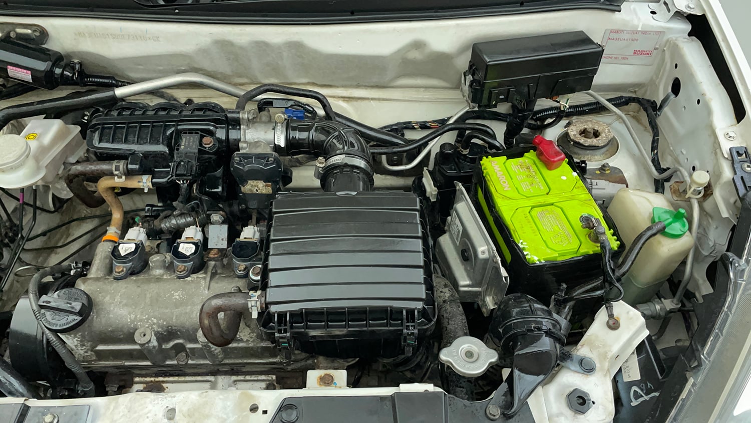 Used 2019 Maruti Suzuki Alto 800 LXi Petrol Manual engine ENGINE LEFT SIDE VIEW