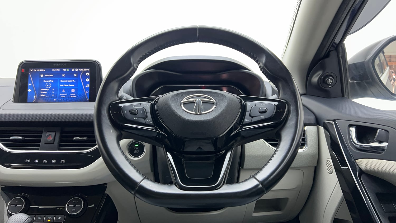 Used 2022 Tata Nexon XZA Plus (HS) Petrol Automatic interior STEERING VIEW