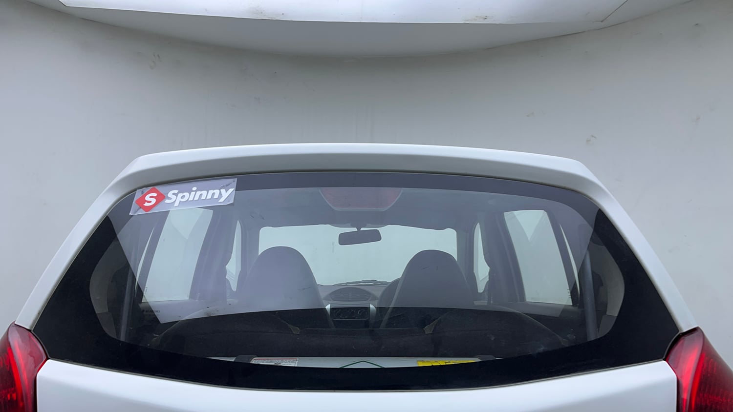 Used 2013 Maruti Suzuki Alto 800 Lxi CNG Cng Manual exterior BACK WINDSHIELD VIEW