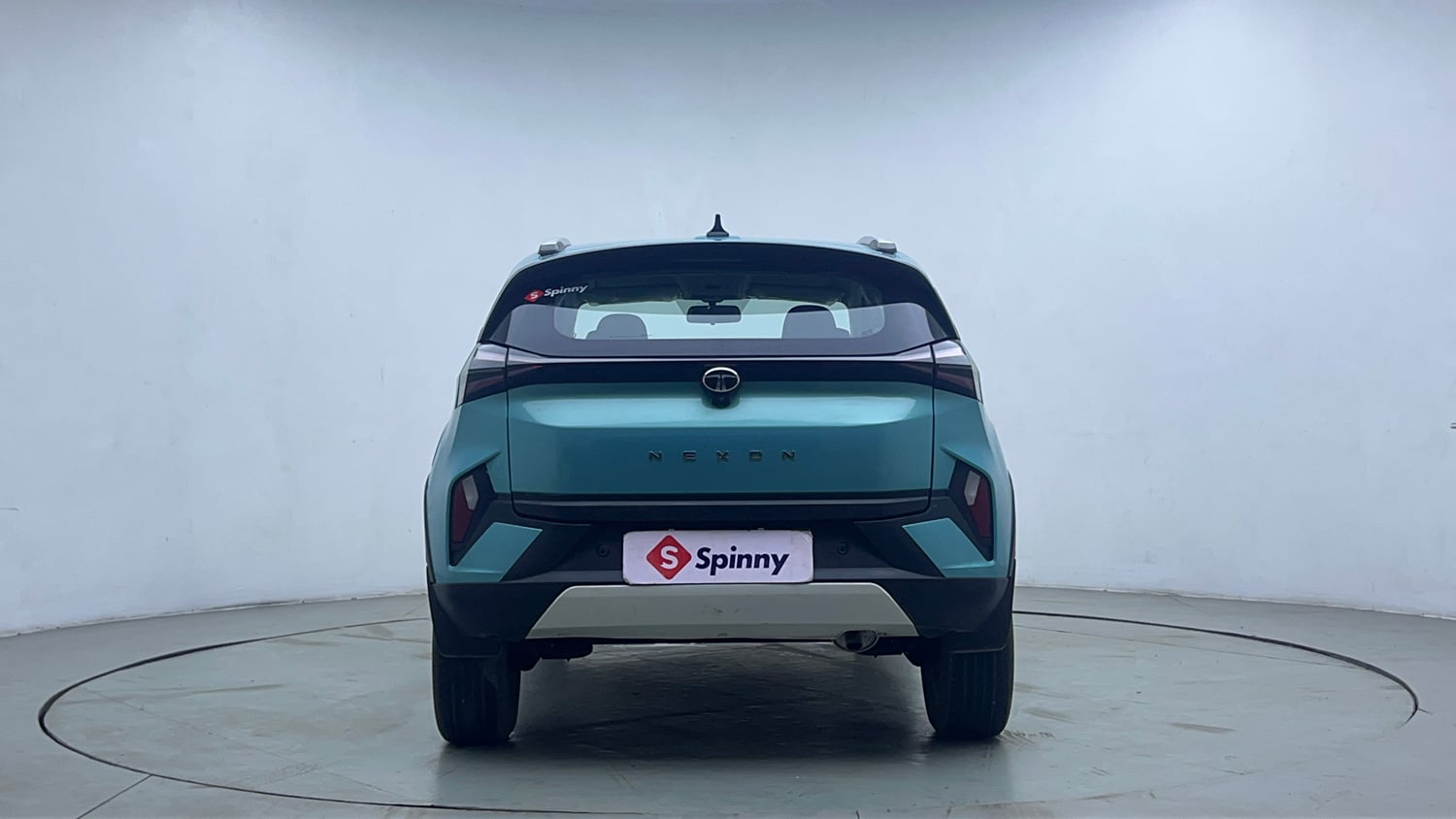Used 2024 Tata Nexon Creative 1.2 Revotron Petrol 6AMT Petrol Automatic exterior BACK VIEW