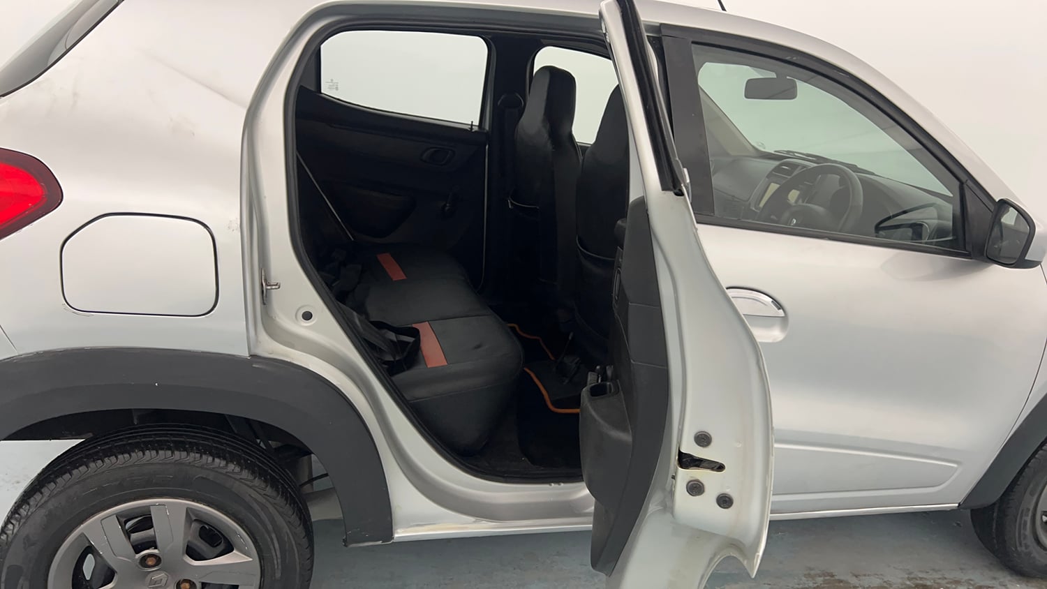 Used 2017 Renault Kwid RXT (O) 1.0 SCE Edition Petrol Manual interior RIGHT SIDE REAR DOOR CABIN VIEW