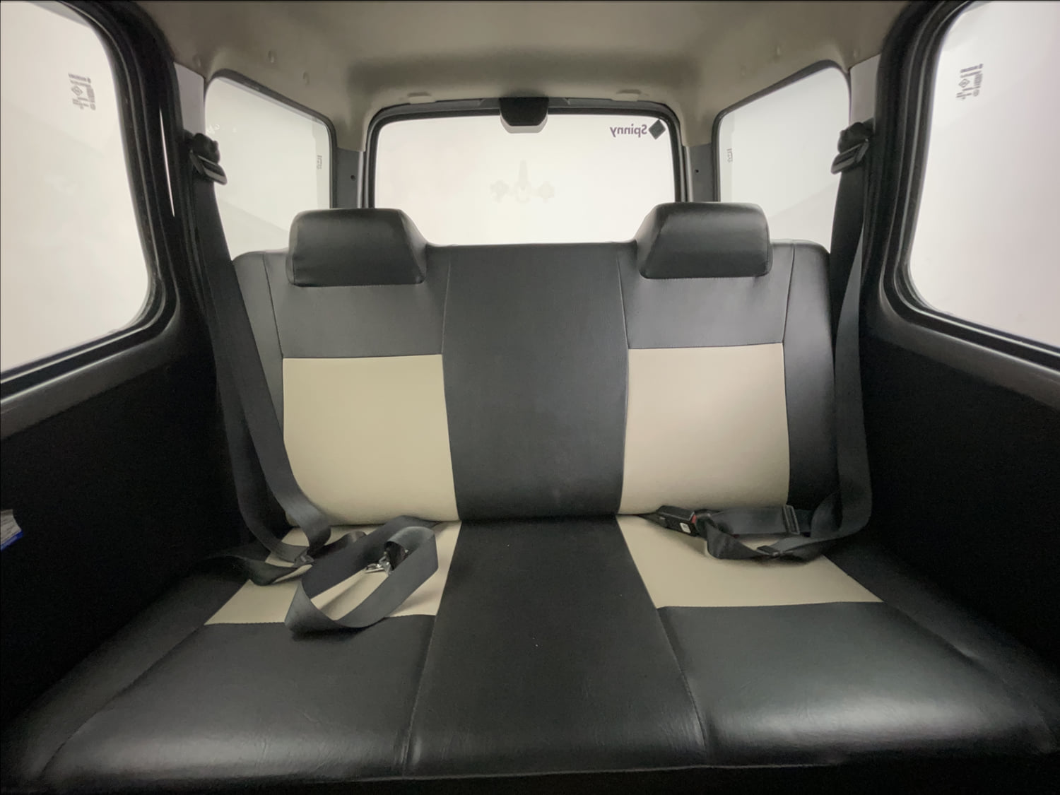 Used 2023 Maruti Suzuki Eeco 5 STR AC Petrol Manual interior REAR SEAT CONDITION VIEW