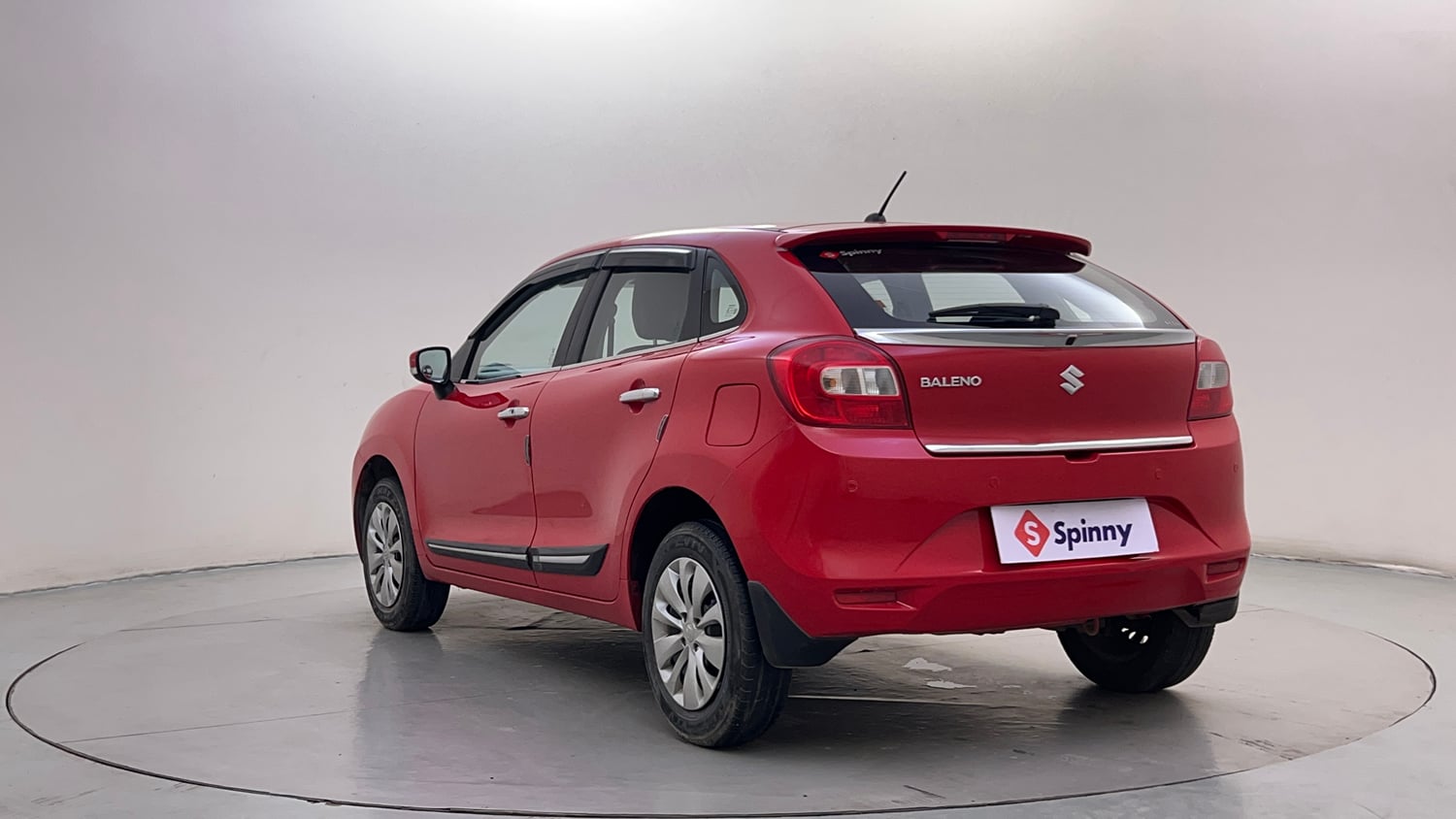 Used 2018 Maruti Suzuki Baleno Delta 1.2 Petrol Manual exterior LEFT REAR CORNER VIEW