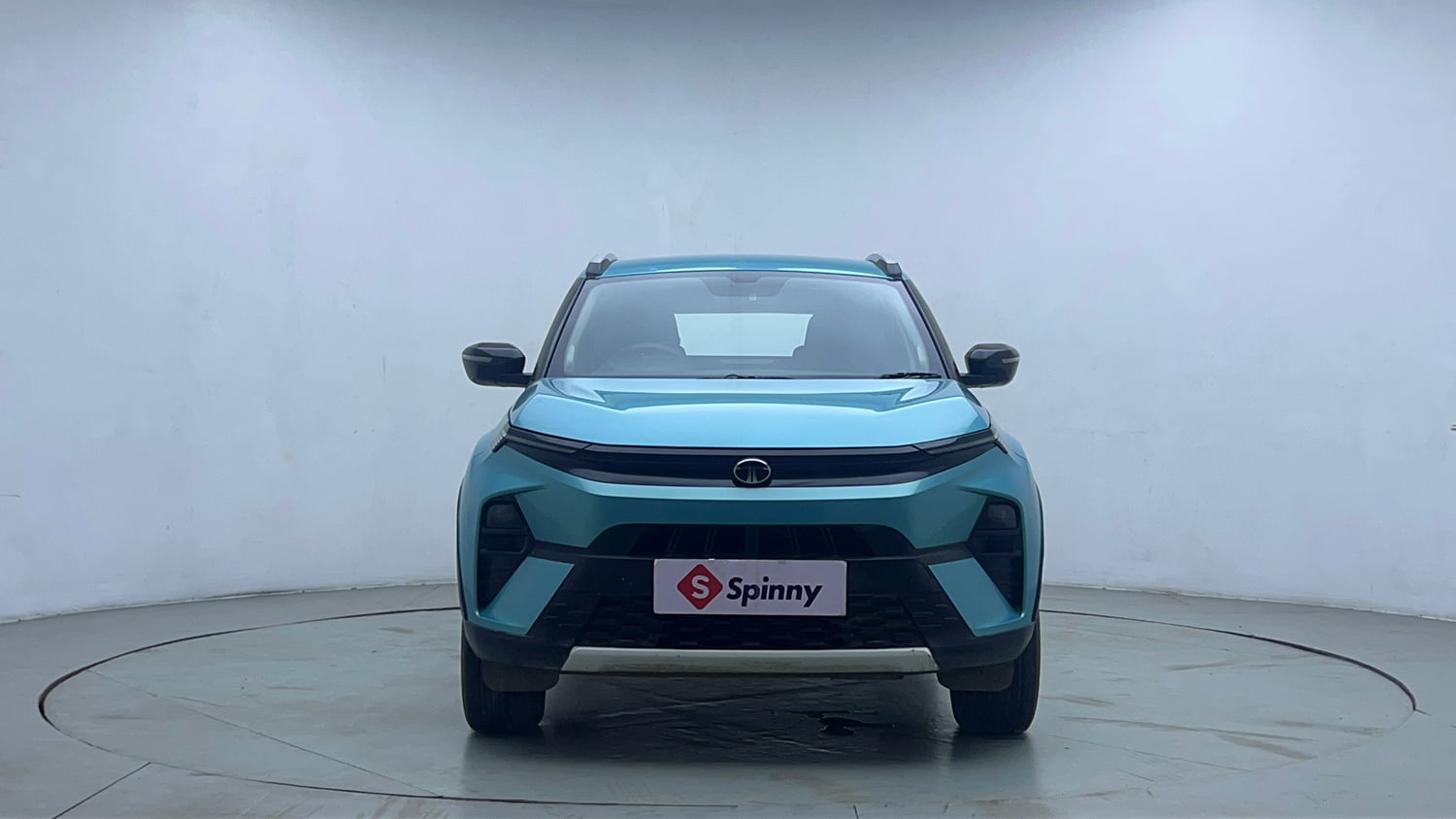 Used 2024 Tata Nexon Creative 1.2 Revotron Petrol 6AMT Petrol Automatic exterior FRONT VIEW