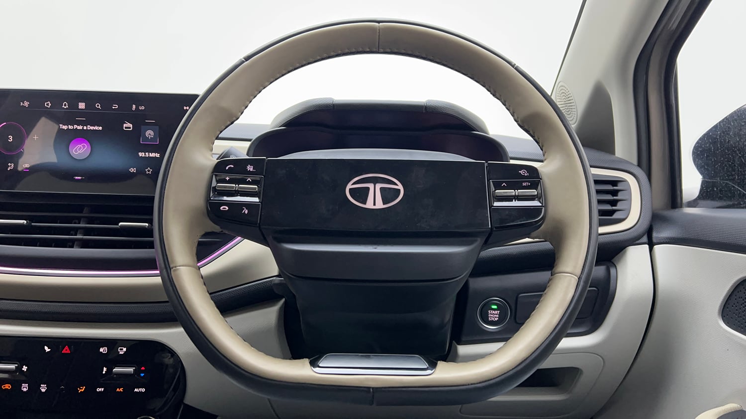 Used 2025 Tata Altroz Creative S Petrol 5AMT Petrol Automatic interior STEERING VIEW