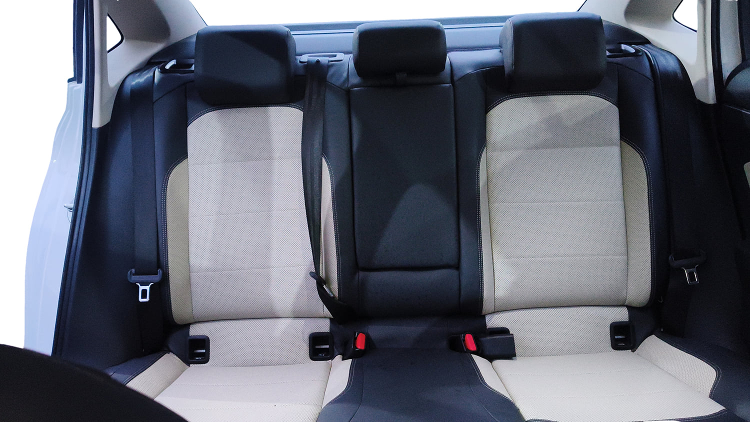 Used 2022 Skoda Slavia Style 1.0L TSI MT Petrol Manual interior REAR SEAT CONDITION VIEW
