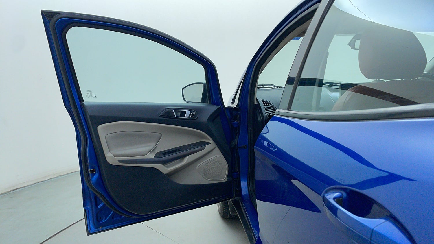 Used 2020 Ford EcoSport Titanium + 1.5L Ti-VCT AT Petrol Automatic interior LEFT FRONT DOOR OPEN VIEW