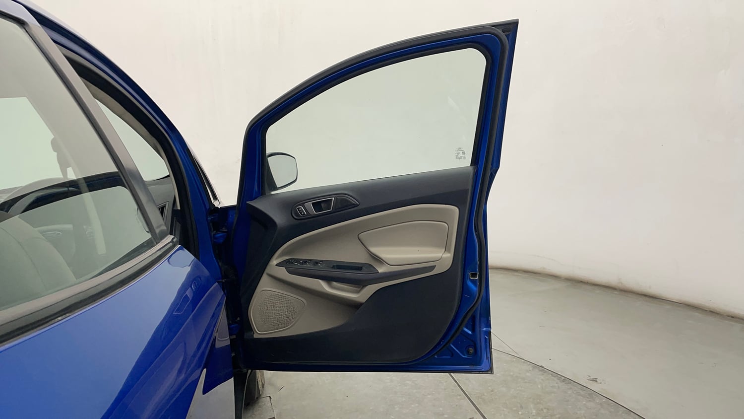 Used 2019 Ford EcoSport Titanium 1.5L TDCi Diesel Manual interior RIGHT FRONT DOOR OPEN VIEW
