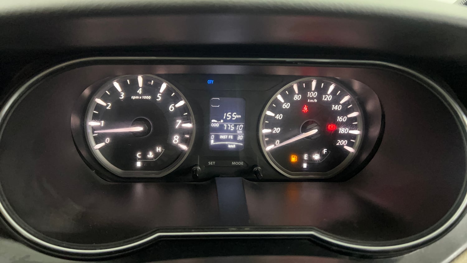Used 2016 Tata Zest XT Petrol Petrol Manual interior CLUSTERMETER VIEW