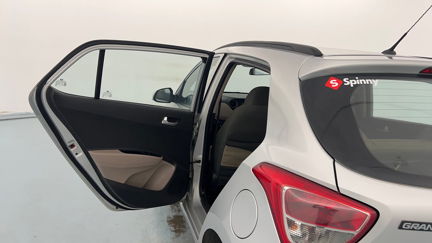 Used 2016 Hyundai Grand i10 Sportz 1.2 Kappa VTVT Petrol Manual interior LEFT REAR DOOR OPEN VIEW