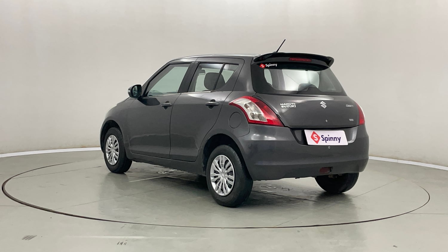 Used 2015 Maruti Suzuki Swift VXi Petrol Manual exterior LEFT REAR CORNER VIEW