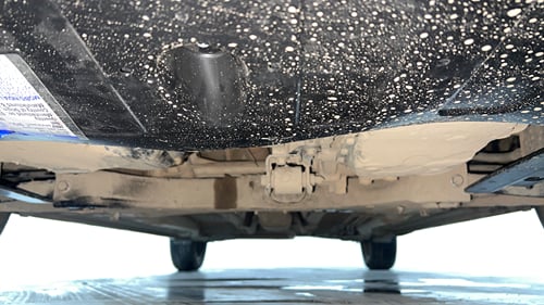 Used 2023 Hyundai i20 Sportz 1.2 IVT Petrol Automatic extra FRONT LEFT UNDERBODY VIEW