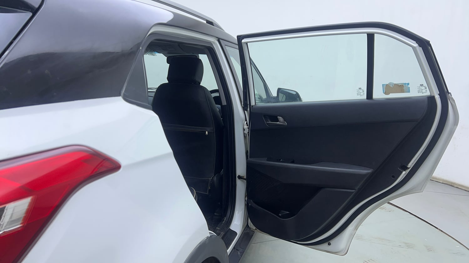 Used 2017 Hyundai Creta 1.6 SX Plus Petrol Special Edition Petrol Manual interior RIGHT REAR DOOR OPEN VIEW