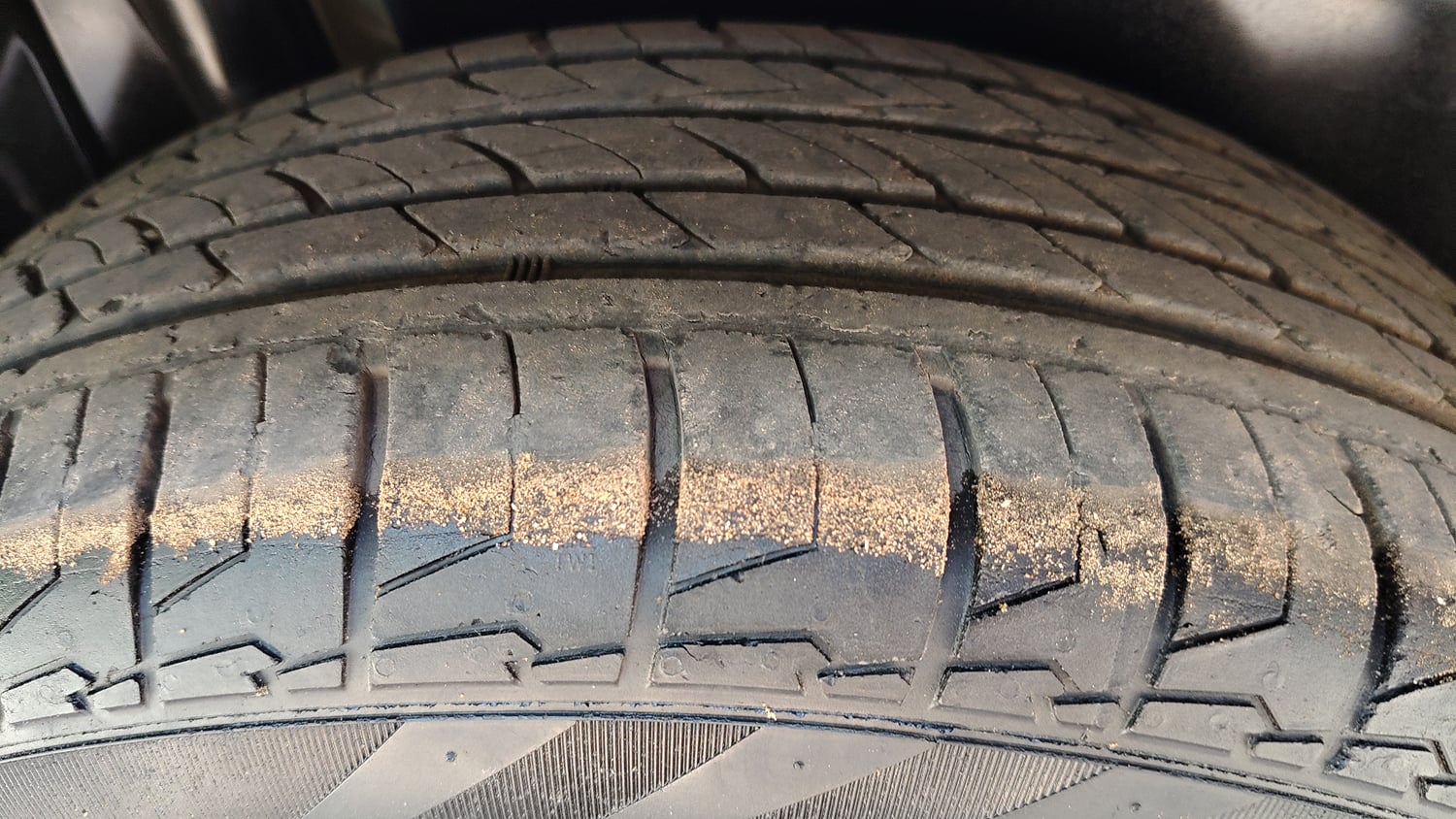 Used 2021 Maruti Suzuki S-Cross Zeta Petrol Manual tyres RIGHT REAR TYRE TREAD VIEW