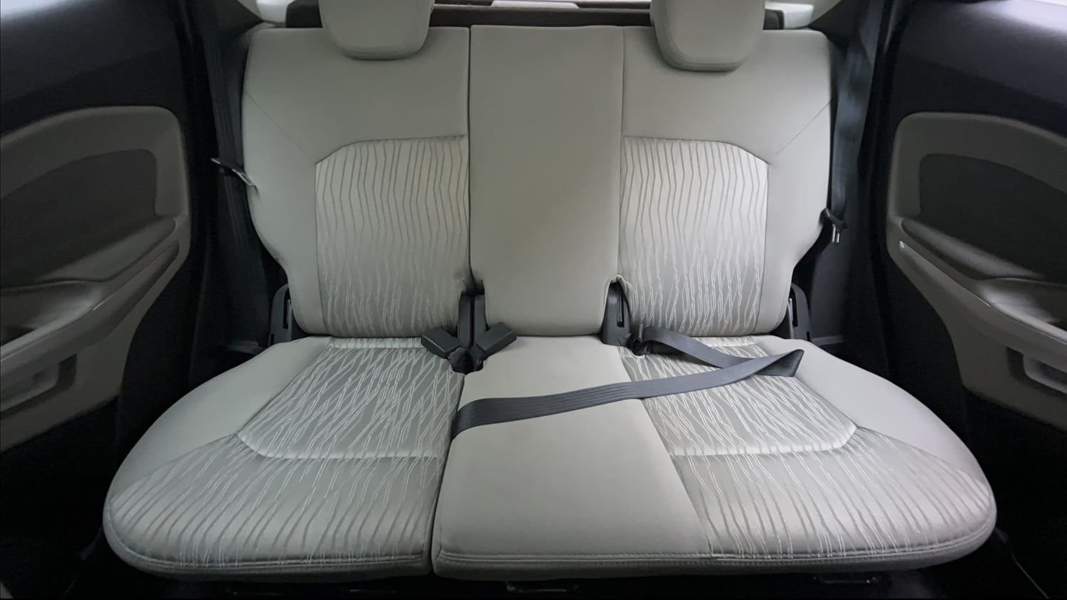 Used 2016 Ford EcoSport Titanium 1.5L Ti-VCT AT Petrol Automatic interior REAR SEAT CONDITION VIEW