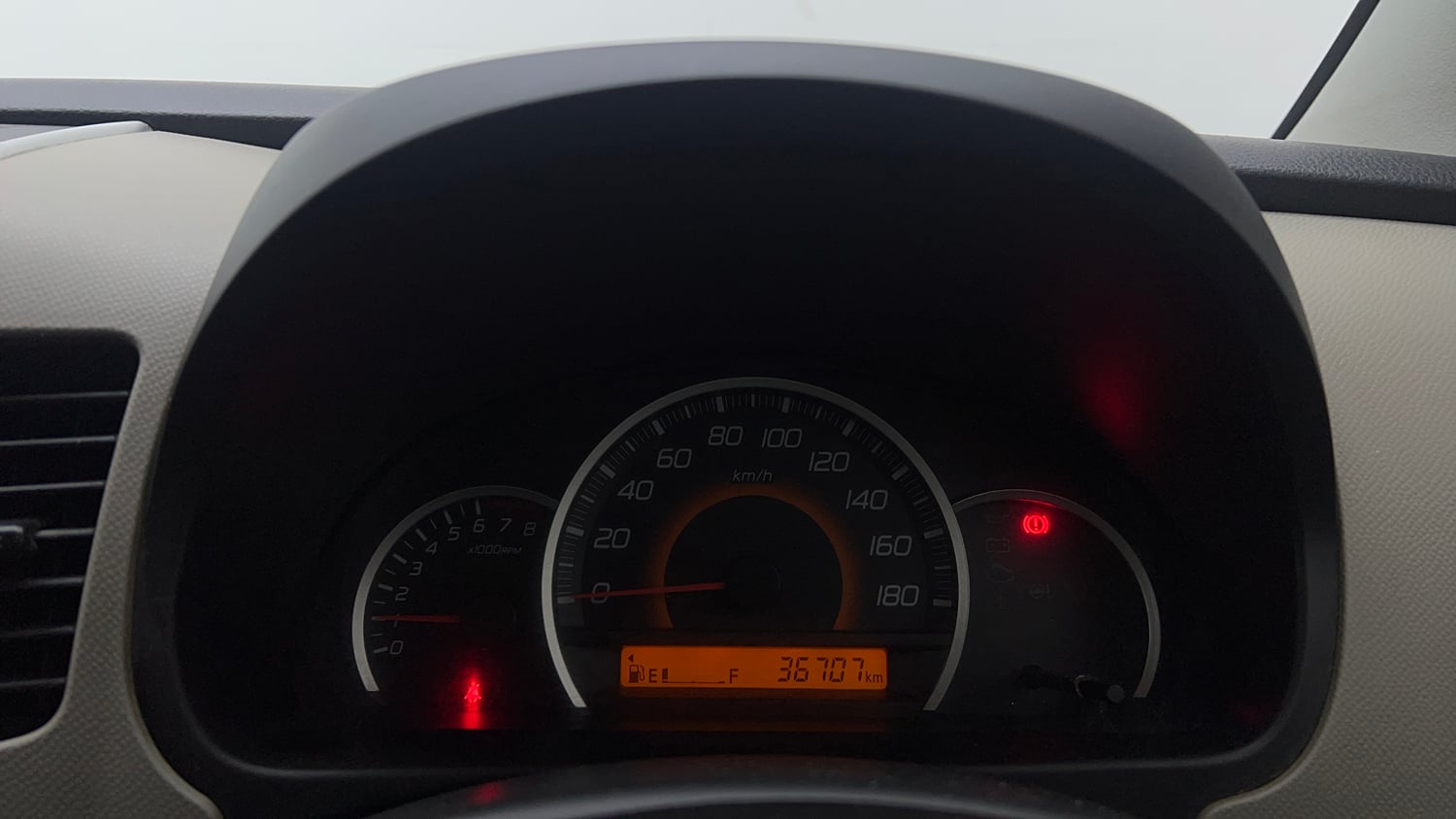Used 2015 Maruti Suzuki Wagon R VXI Petrol Manual interior CLUSTERMETER VIEW
