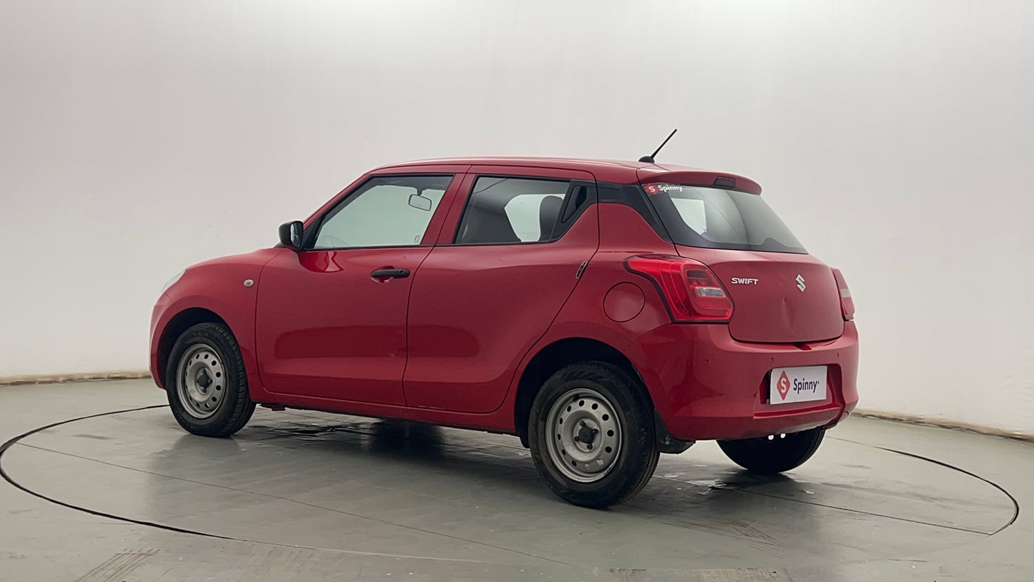 Used 2021 Maruti Suzuki Swift LXi Petrol Manual exterior LEFT REAR CORNER VIEW