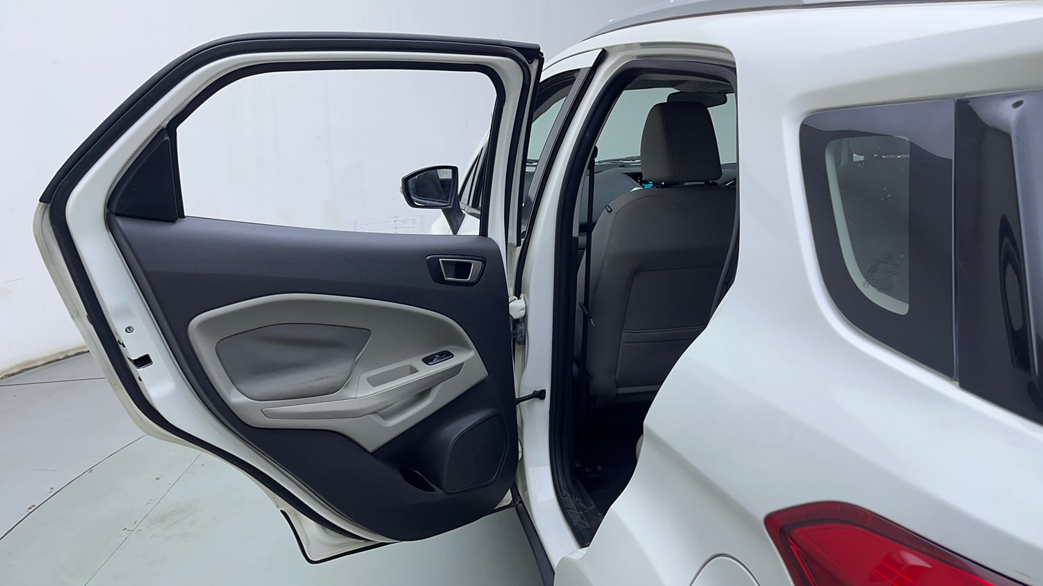 Used 2016 Ford EcoSport Titanium 1.5L Ti-VCT AT Petrol Automatic interior LEFT REAR DOOR OPEN VIEW
