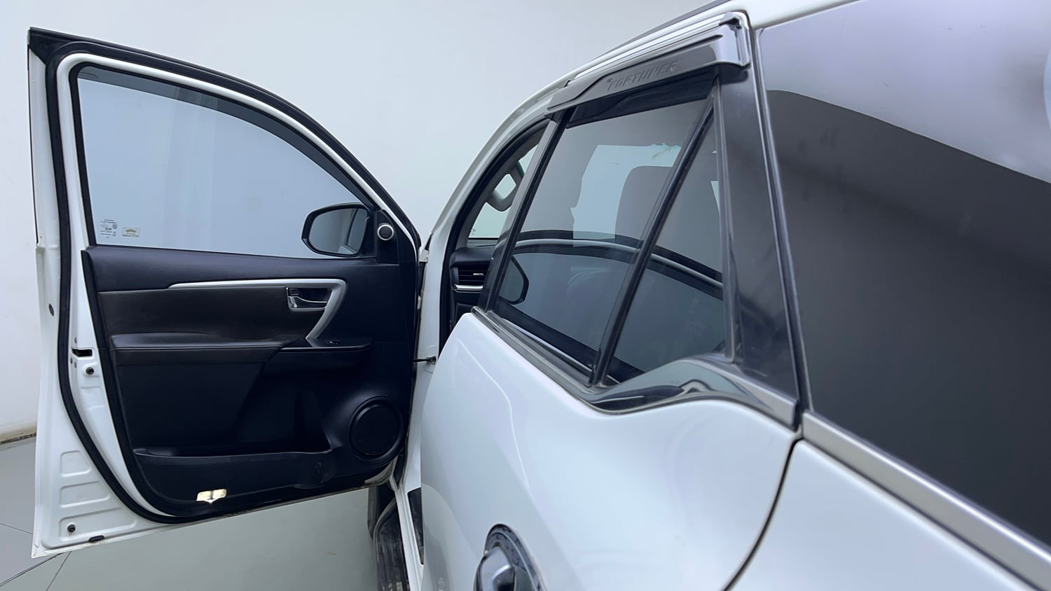 Used 2019 Toyota Fortuner 2.8 4x2 MT Diesel Manual interior LEFT FRONT DOOR OPEN VIEW