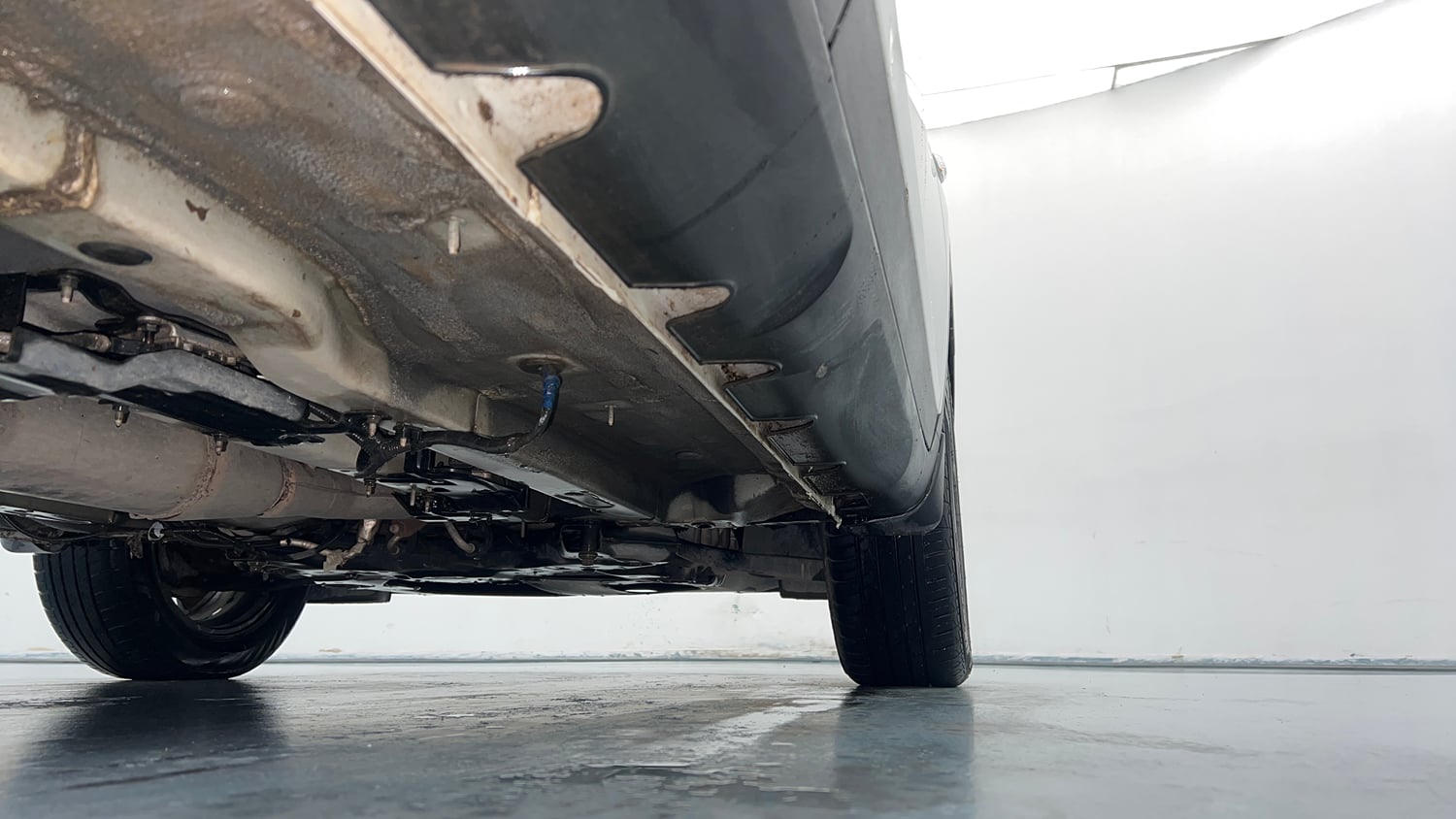 Used 2023 Hyundai Creta E 1.5 Diesel Diesel Manual extra REAR RIGHT UNDERBODY VIEW