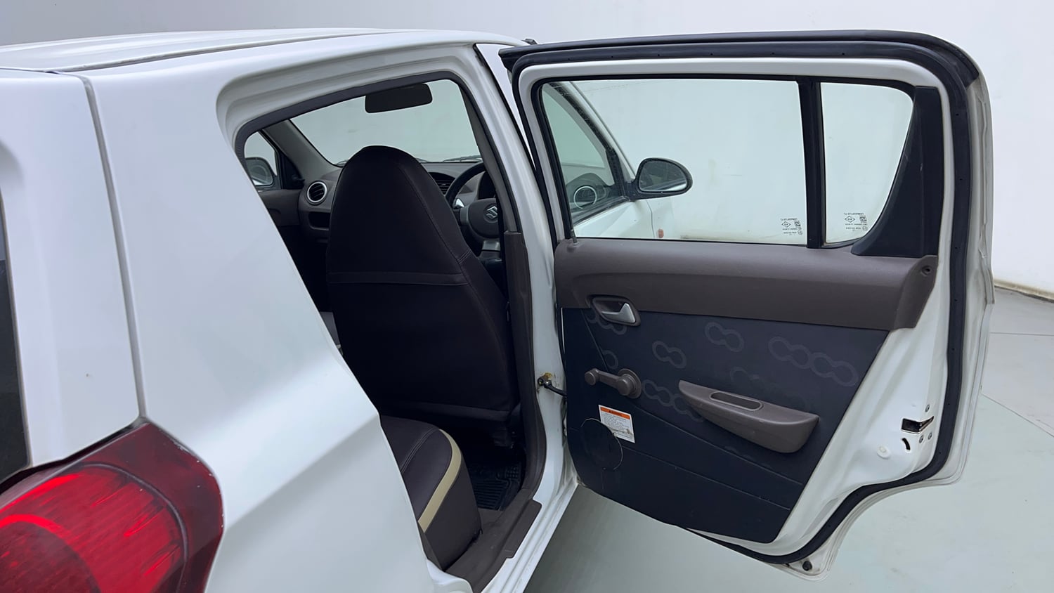 Used 2013 Maruti Suzuki Alto 800 Lxi CNG Cng Manual interior RIGHT REAR DOOR OPEN VIEW