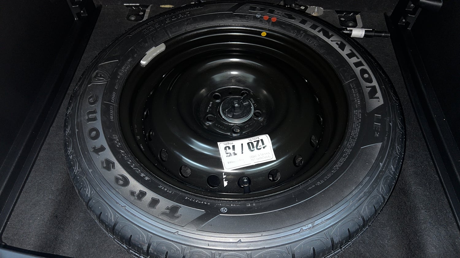 Used 2022 Jeep Compass Model S (O) 1.4 Petrol DCT Petrol Automatic tyres SPARE TYRE VIEW