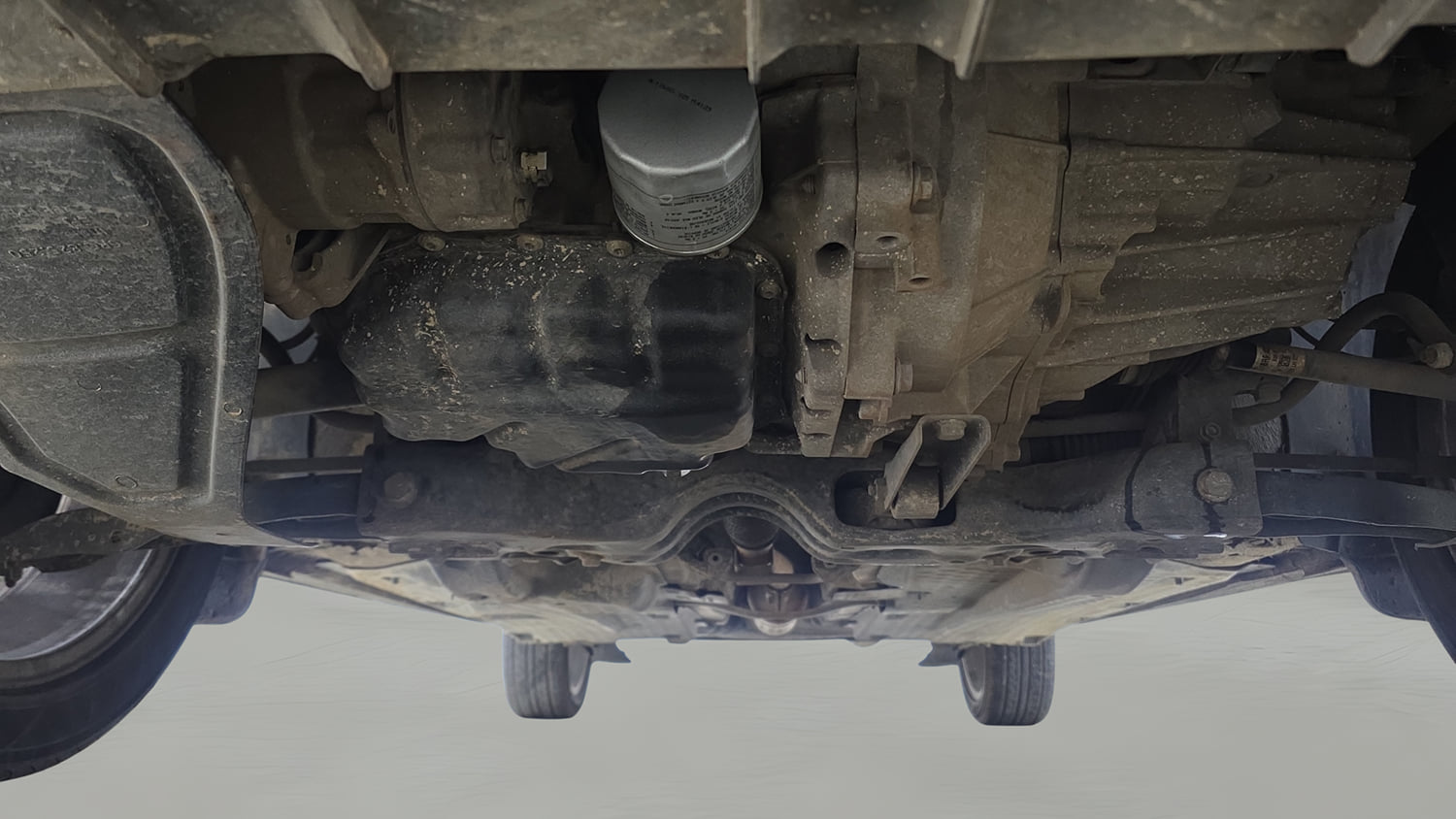 Used 2018 Volkswagen Polo Highline Plus 1.0 (P) 16 Alloy Petrol Manual extra FRONT LEFT UNDERBODY VIEW