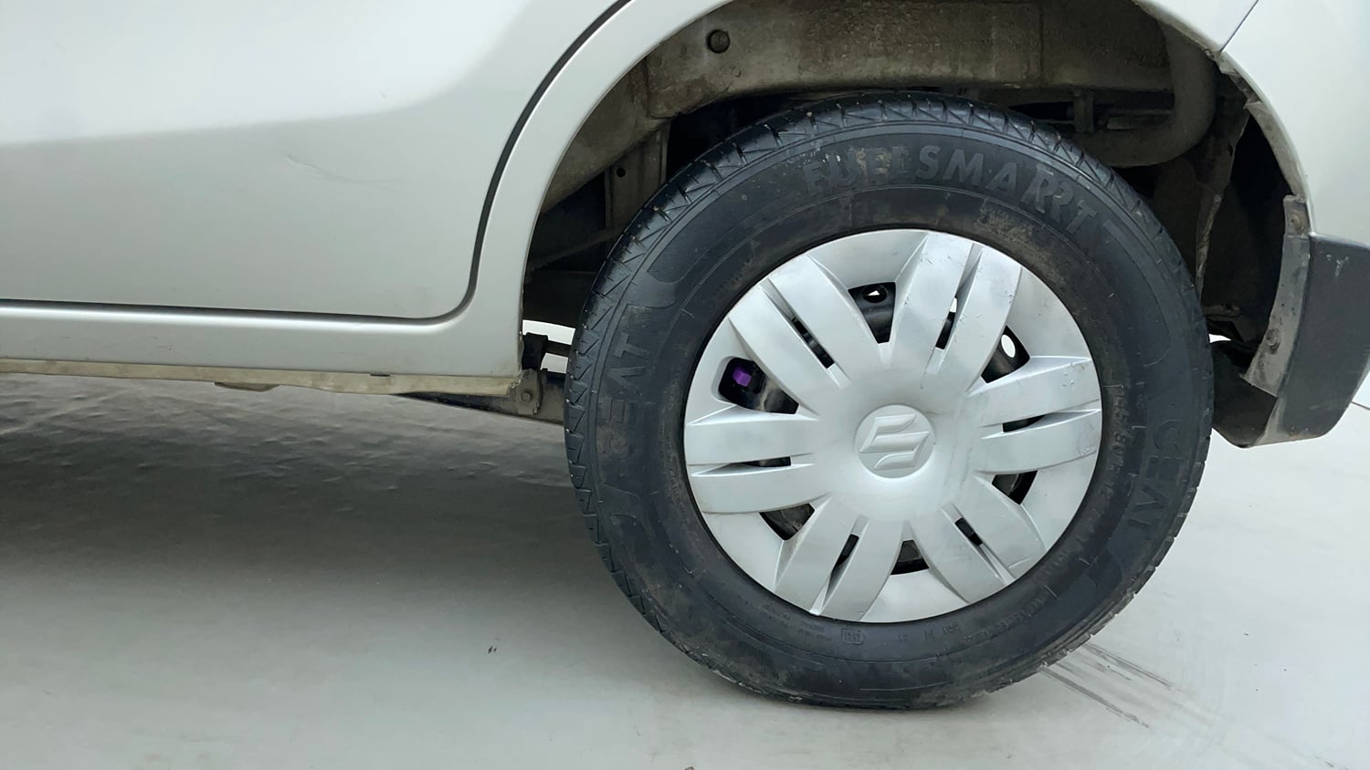 Used 2021 Maruti Suzuki Alto 800 LXi (O) Petrol Manual tyres LEFT REAR TYRE RIM VIEW