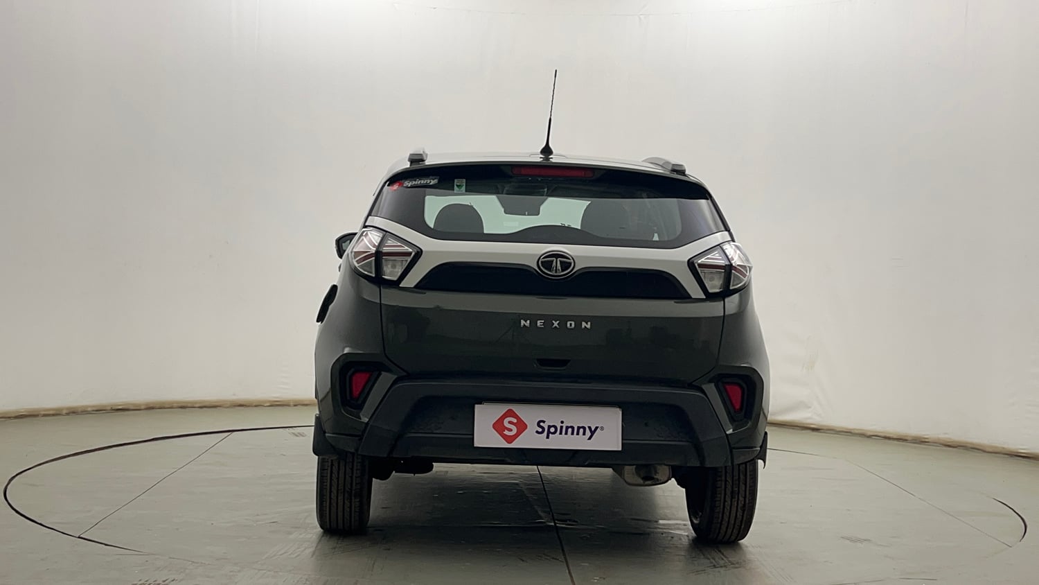 Used 2022 Tata Nexon XM (S) Petrol Manual exterior BACK VIEW