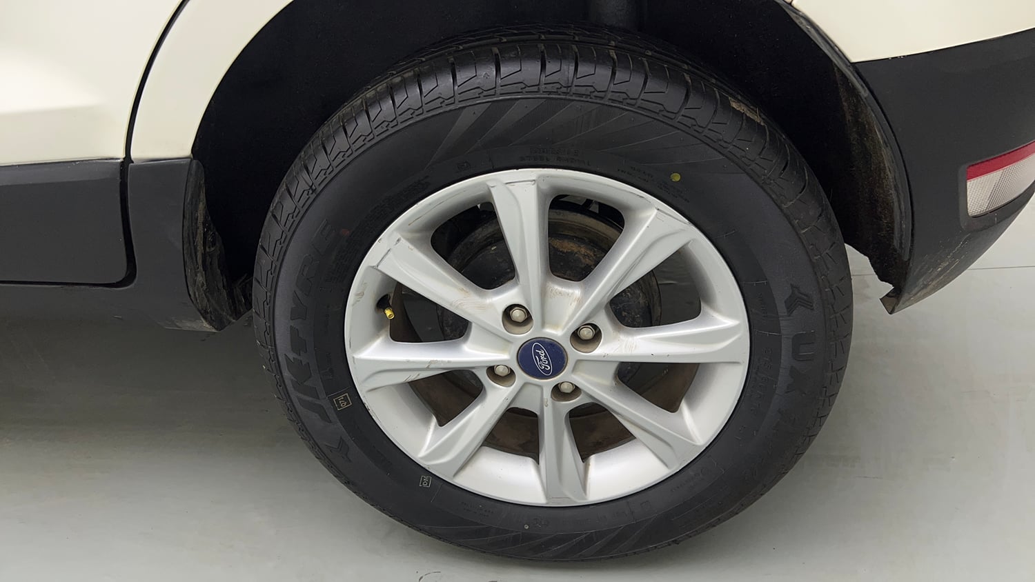 Used 2021 Ford EcoSport Titanium 1.5L Ti-VCT Petrol Manual tyres LEFT REAR TYRE RIM VIEW