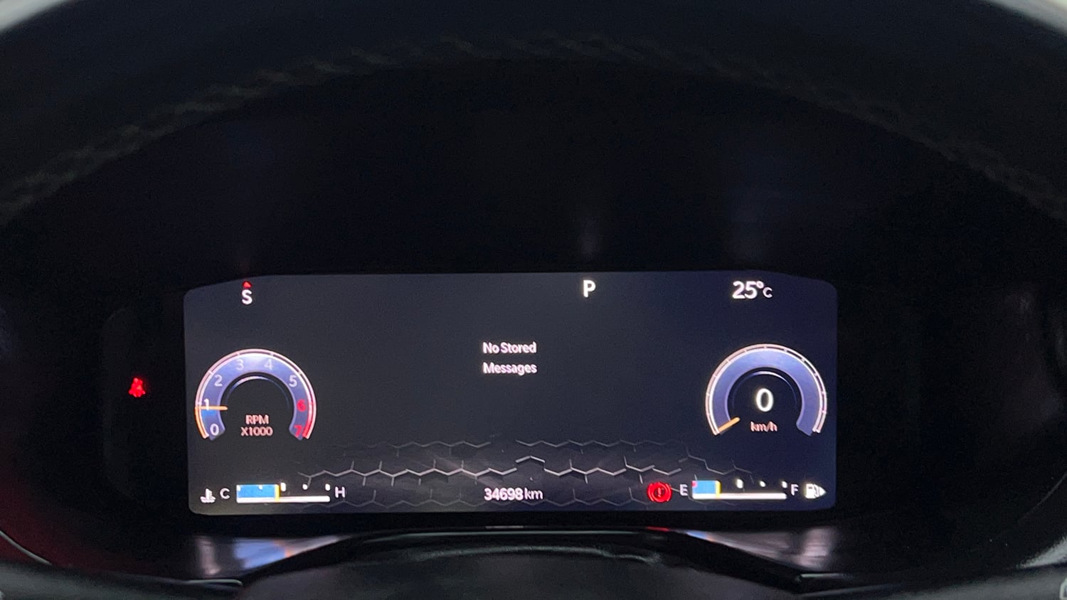 Used 2022 Jeep Compass Model S (O) 1.4 Petrol DCT Petrol Automatic interior CLUSTERMETER VIEW