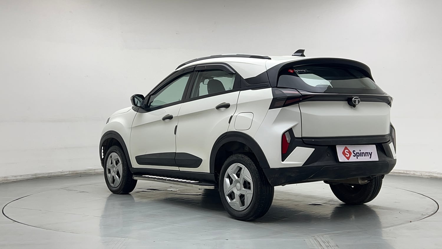 Used 2024 Tata Nexon Pure (S) 1.2 Petrol 6AMT Petrol Automatic exterior LEFT REAR CORNER VIEW
