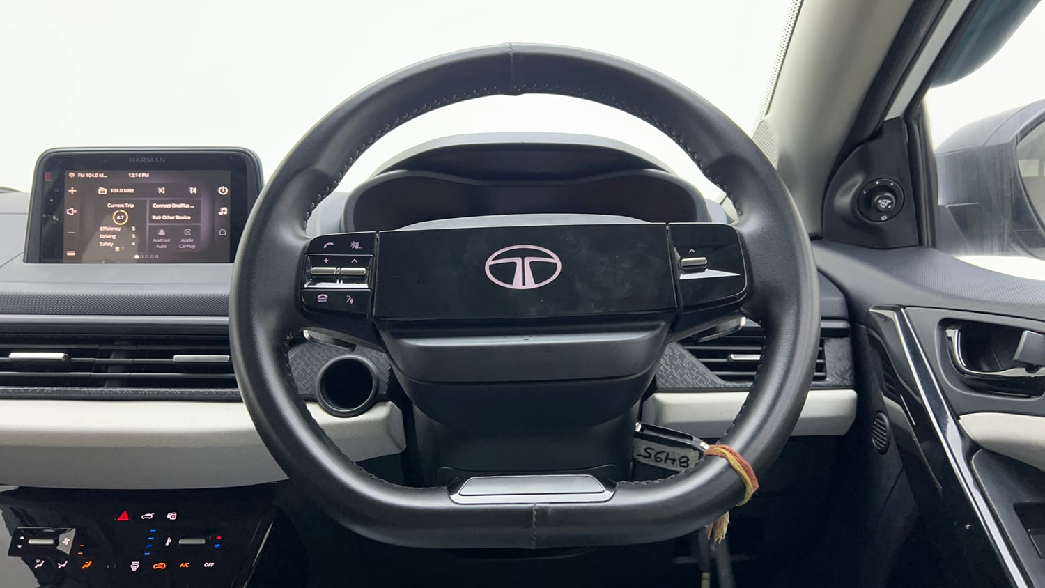Used 2024 Tata Nexon Pure (S) 1.2 Petrol 6AMT Petrol Automatic interior STEERING VIEW