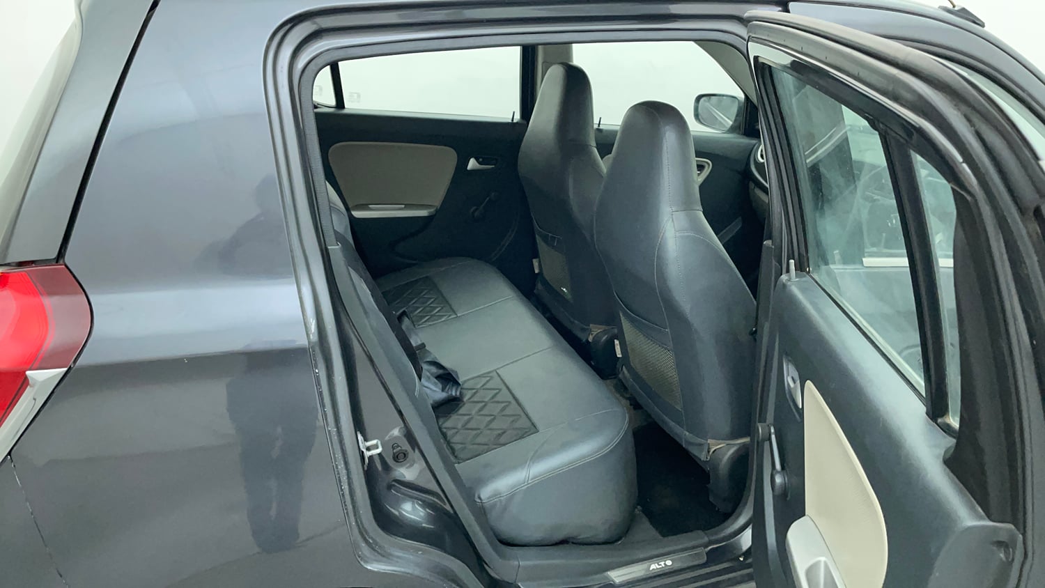 Used 2015 Maruti Suzuki Alto K10 VXi AMT Petrol Automatic interior RIGHT SIDE REAR DOOR CABIN VIEW