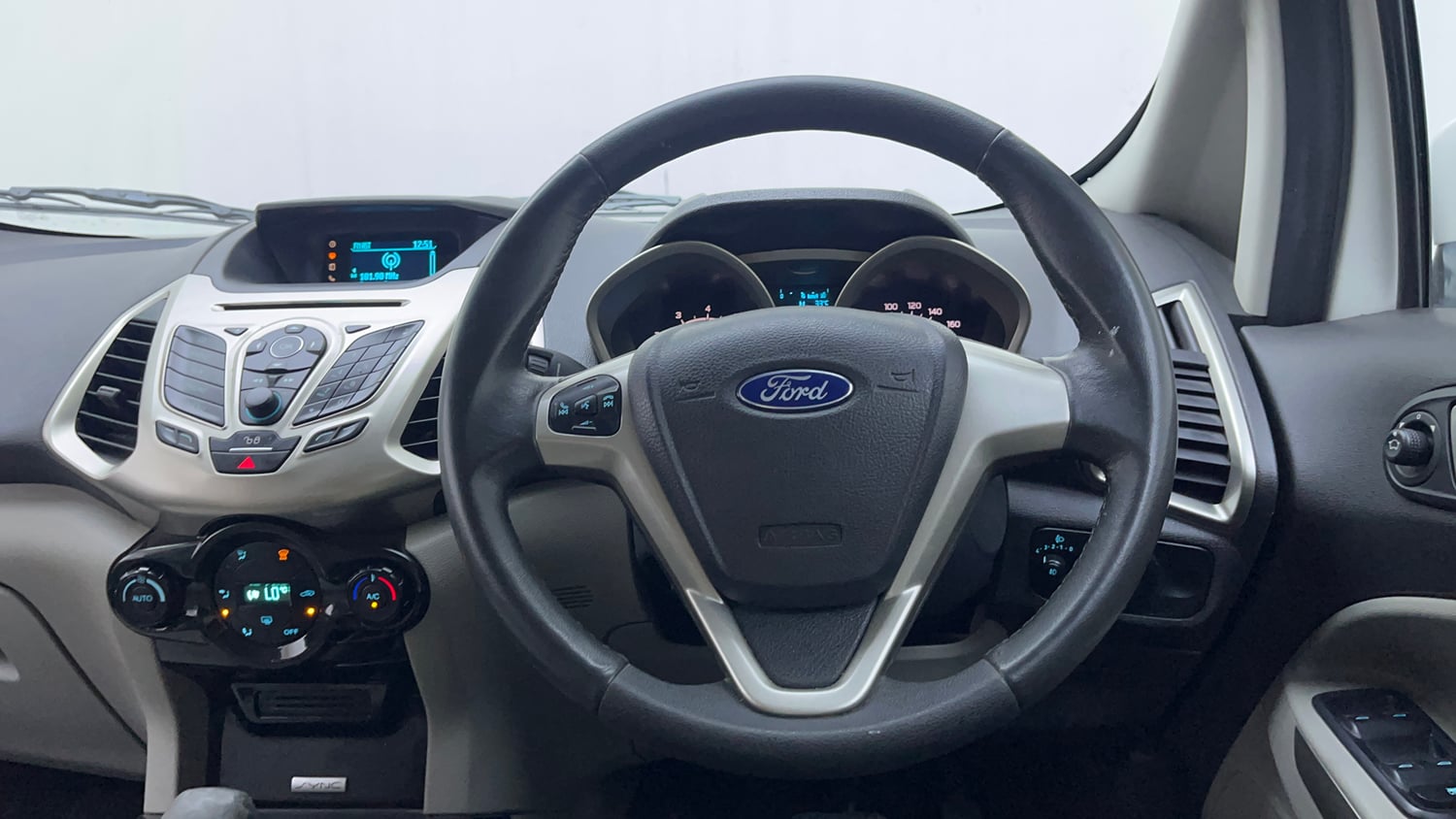 Used 2016 Ford EcoSport Titanium 1.5L Ti-VCT AT Petrol Automatic interior STEERING VIEW
