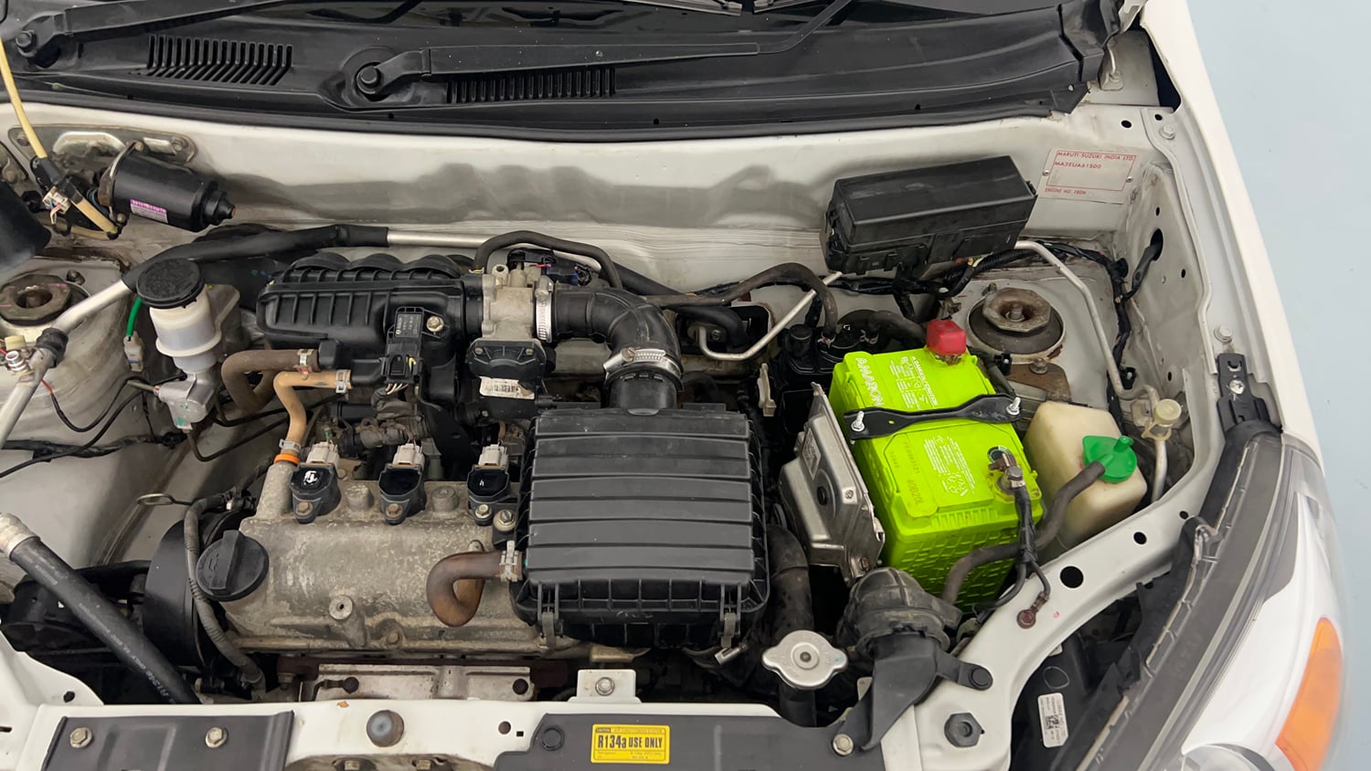 Used 2018 Maruti Suzuki Alto 800 LXi (O) Petrol Manual engine ENGINE LEFT SIDE VIEW