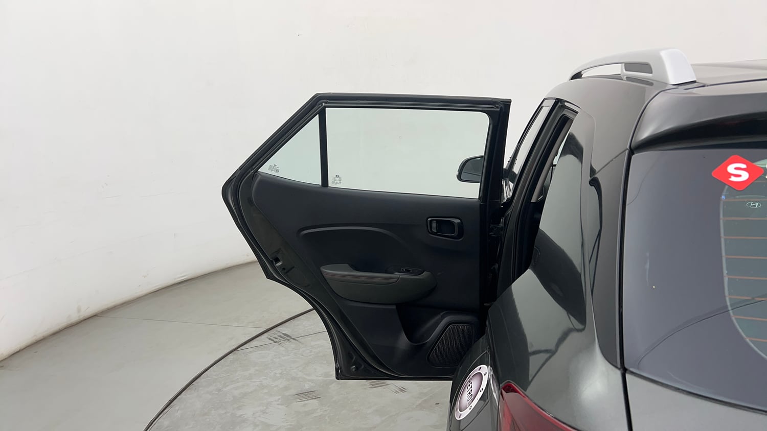 Used 2019 hyundai Venue SX 1.0 (O) Turbo Petrol Petrol Manual interior LEFT REAR DOOR OPEN VIEW