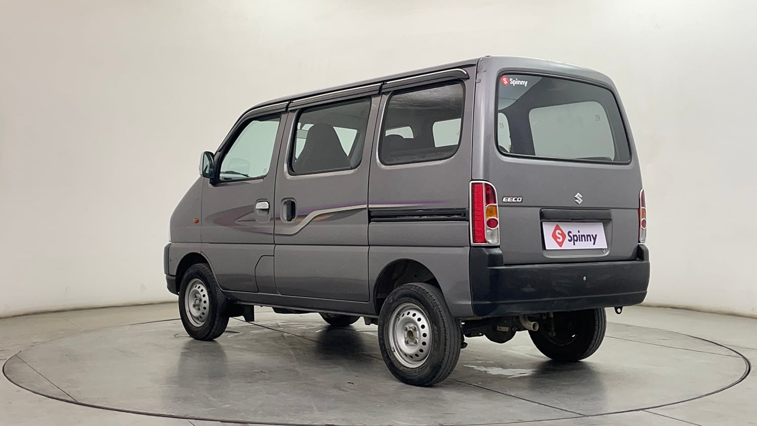 Used 2023 Maruti Suzuki Eeco 5 STR AC Petrol Manual exterior LEFT REAR CORNER VIEW
