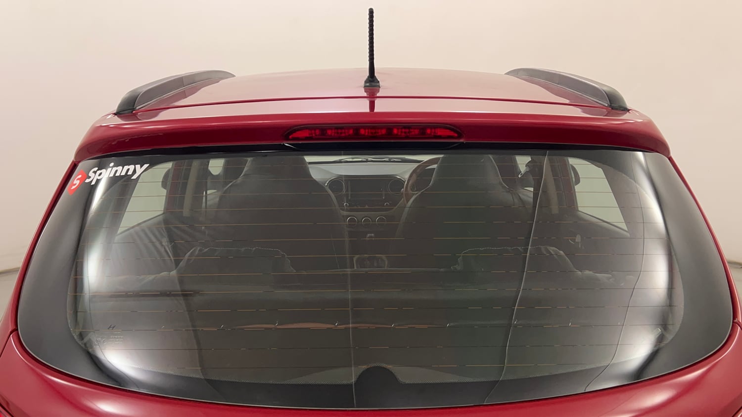 Used 2017 Hyundai Grand i10 Sportz (O) AT 1.2 Kappa VTVT Petrol Automatic exterior BACK WINDSHIELD VIEW
