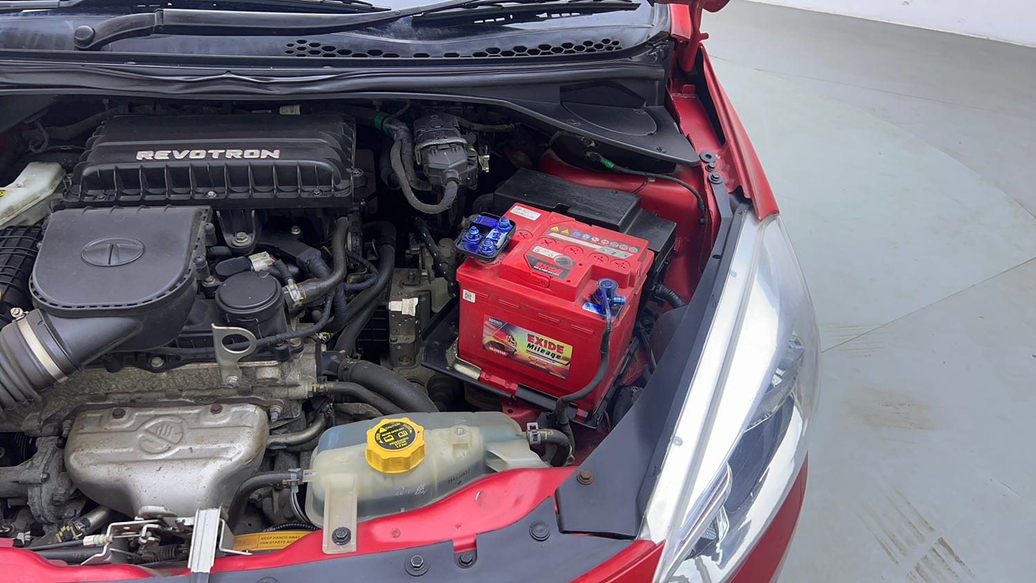 Used 2018 Tata Tiago Revotron XZA Petrol Automatic engine ENGINE LEFT SIDE VIEW