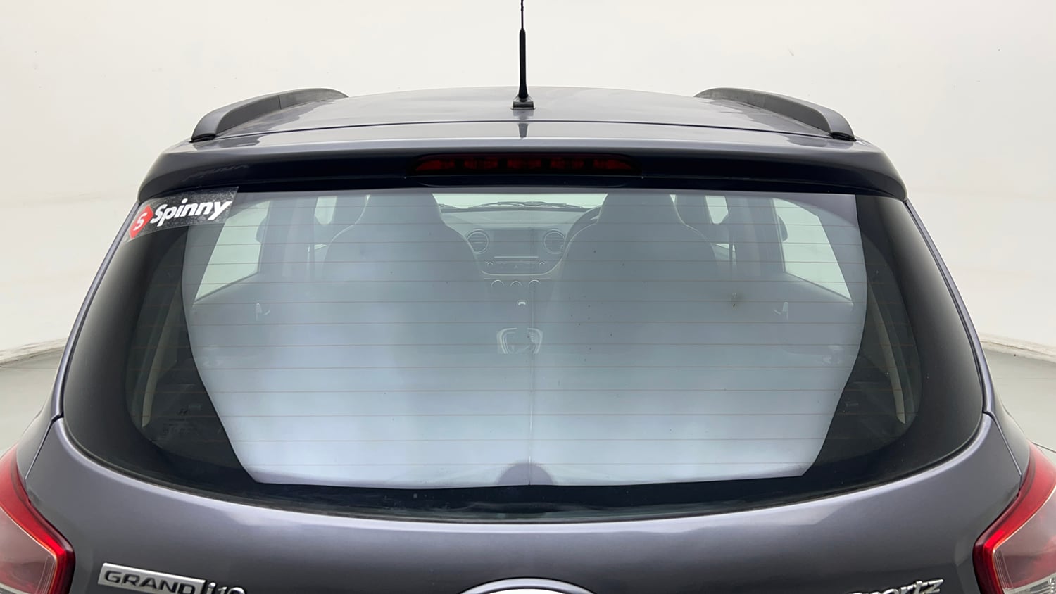 Used 2017 Hyundai Grand i10 Sportz (O) AT 1.2 Kappa VTVT Petrol Automatic exterior BACK WINDSHIELD VIEW